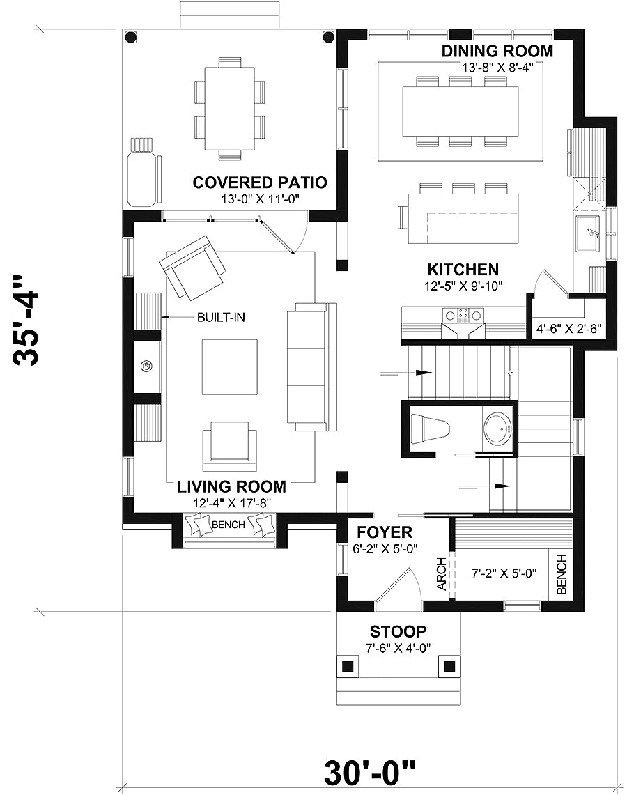 Hazel 2 House First Floor Plan