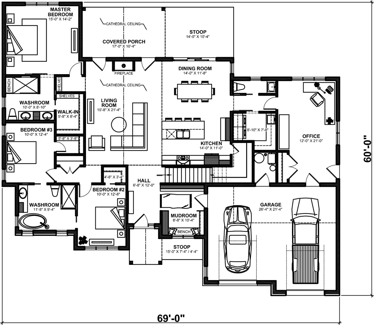 Robin House Main Floor Plan