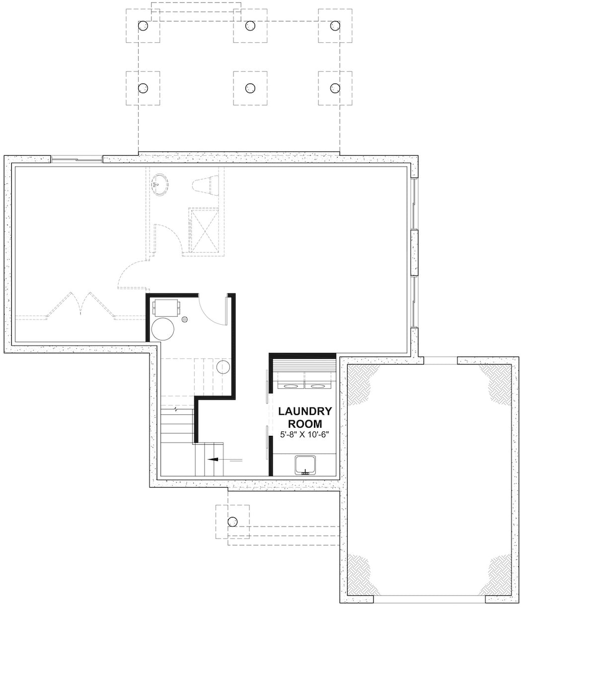 Maveryk House Basement Floor Plan