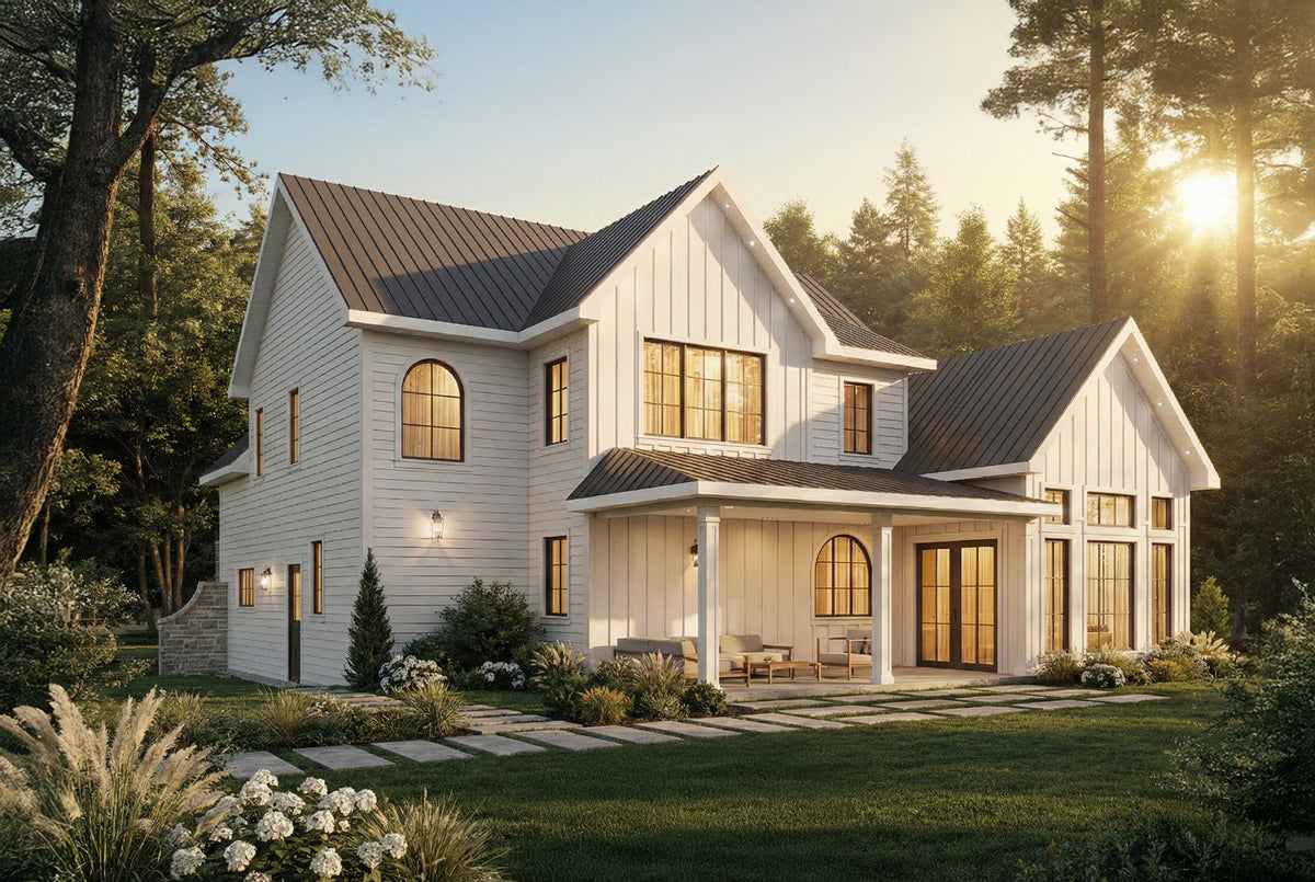 T8020-A European House, 3 Bedrooms, 2.5 Bathrooms | Lauzon 3626 Exterior-2