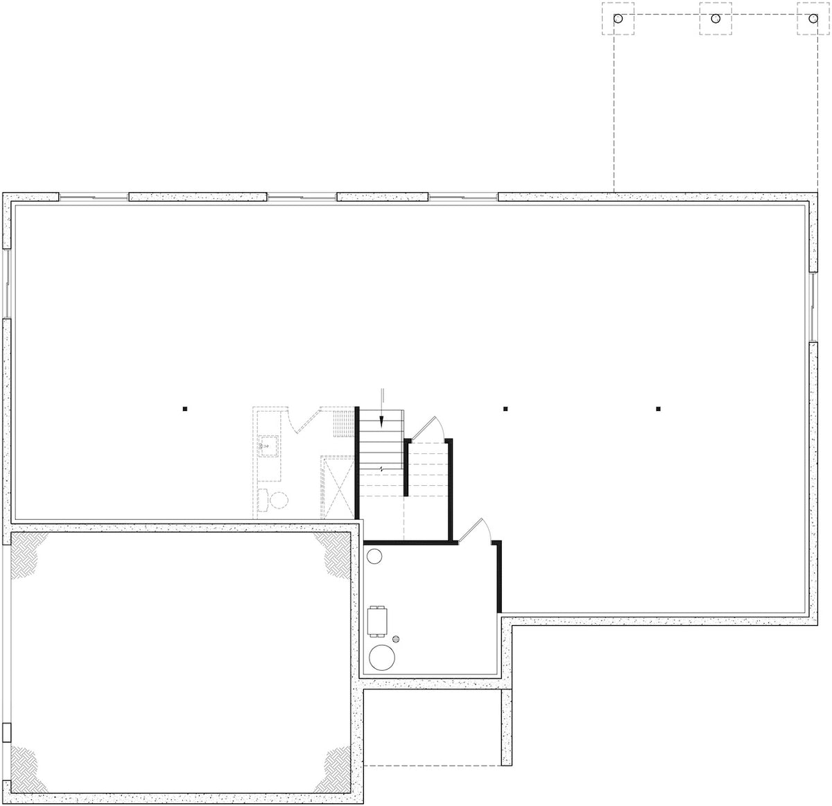 Pinewood House Basement Floor Plan