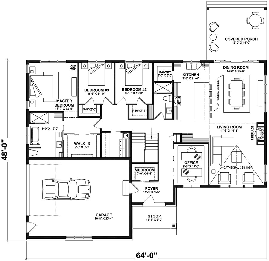 Pinewood House First Floor Plan