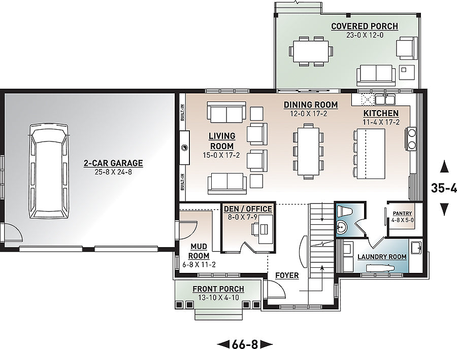 Nikolas 3 House First floor Plan