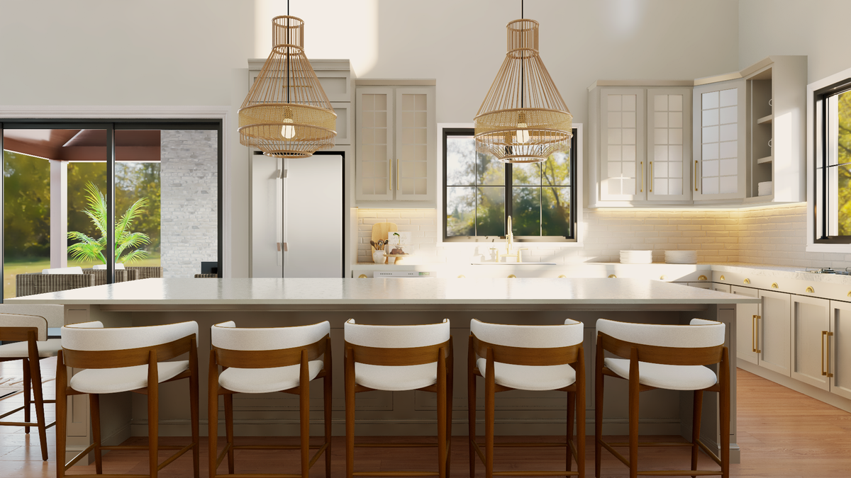 Q7442-A 24473 House Kitchen Island