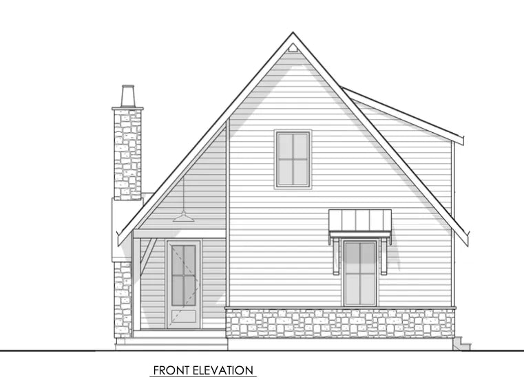 Cliffside House Plan - Archival Designs House Plans