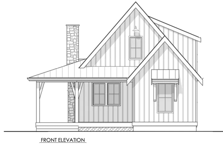 Hawthorn House Plan - Archival Designs House Plans