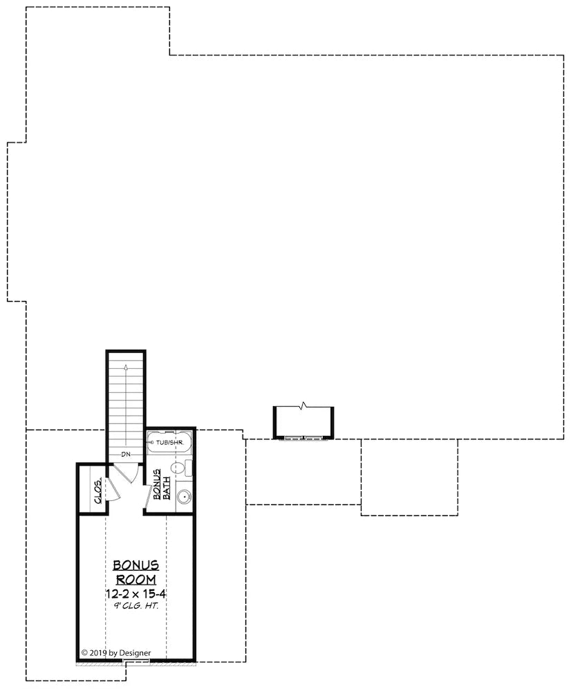 Abbey Lane House Plan - Archival Designs House Plans, floor plan