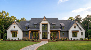 C8154-A Modern Farmhouse House, 4 Bedrooms, 4.5 Bathrooms | Amaryllis 2 House Plan Exterior-2