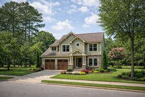 AB8089-A Craftsman House, 3 Bedrooms, 2.5 Bathrooms | Winslet House Plan Exterior