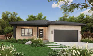 AB7617-A Modern House, 3 Bedroom, 2 Bathrooms | Calverton Modern 42549 Exterior