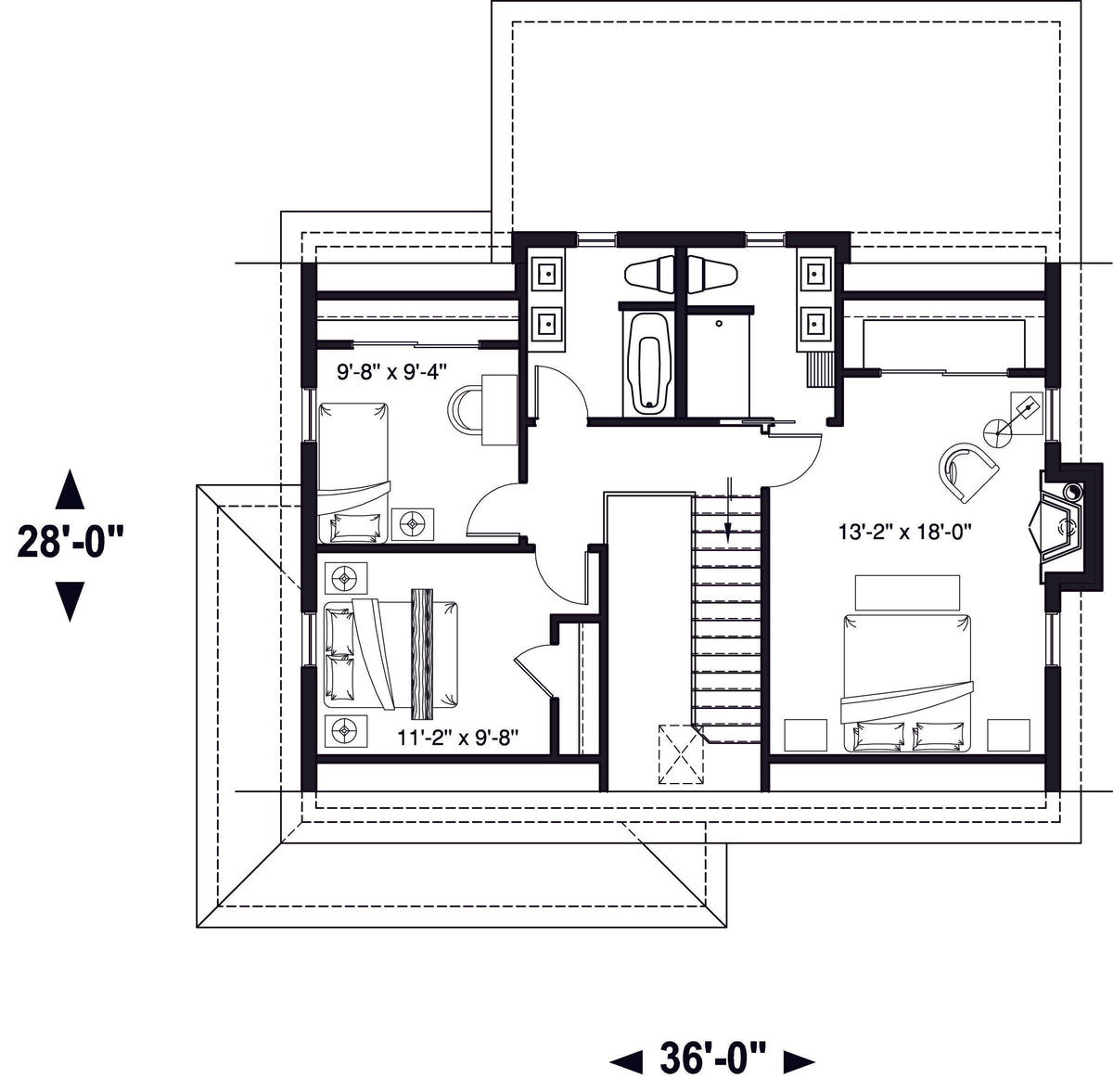 Beausejour 4 House Upper Floor Plan