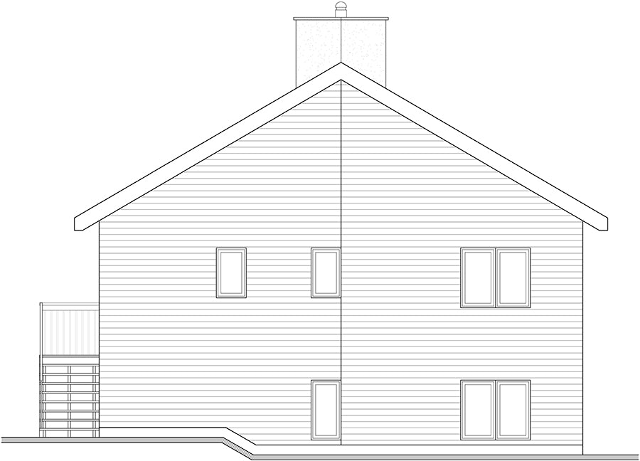 The Skybridge 2 House Plan