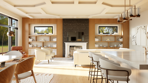 Q8425-A Modern Farmhouse, 5 Bedrooms, 4.5 Bathrooms | 20104 House Plan 
