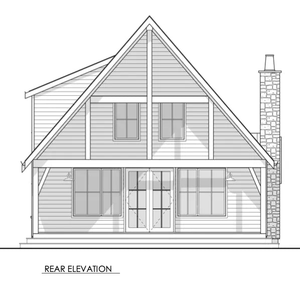 Cliffside House Plan - Archival Designs House Plans