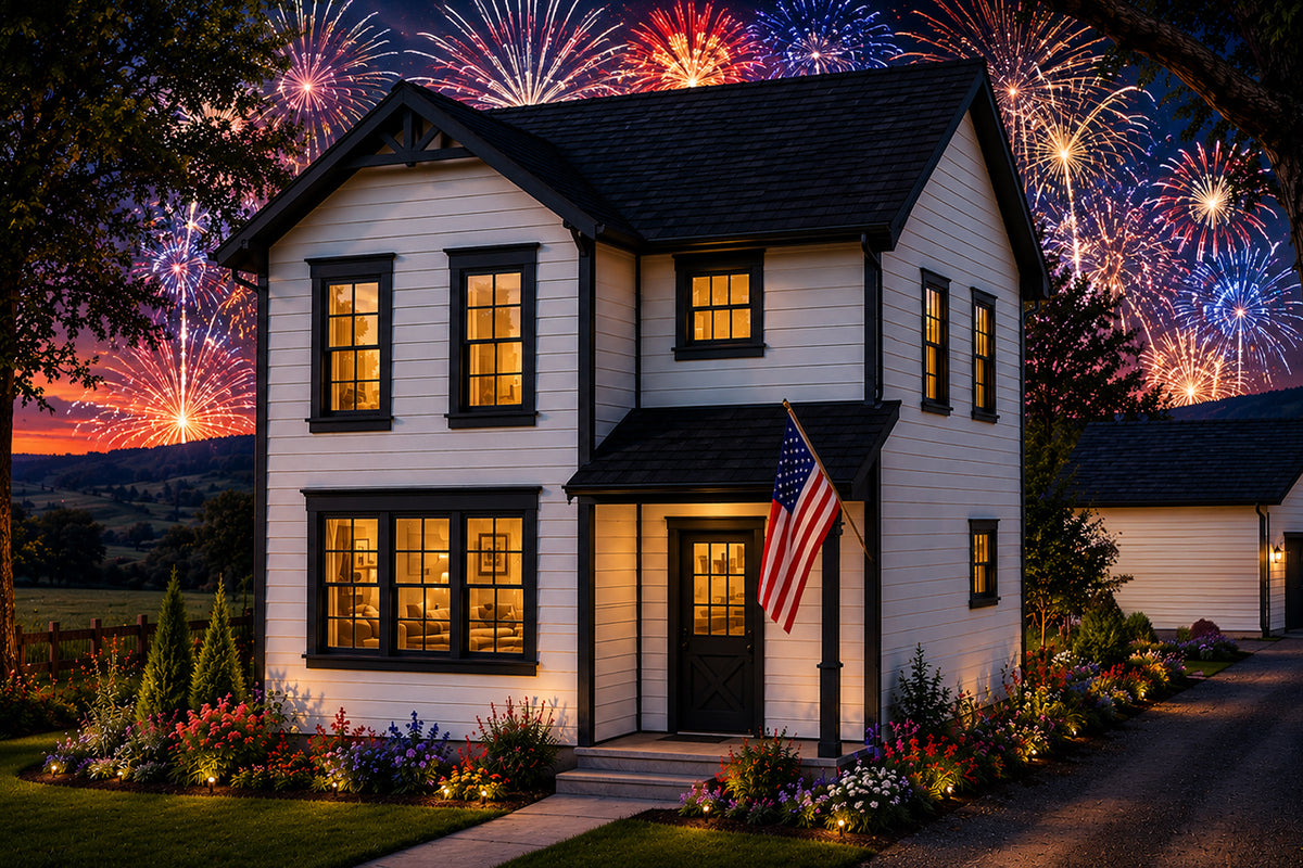 AM8289-A Cottage House, 3 Bedrooms, 2.5 Bathrooms | Emerson House Plan Exterior-2
