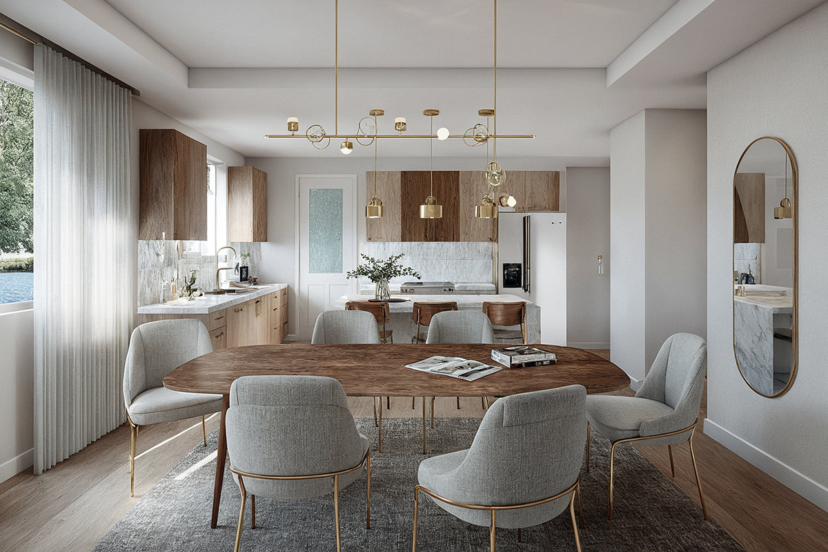 AM7194-A Crescent Bend Interior Dining Room