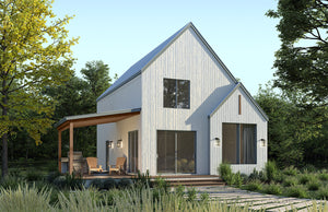 T8022-A Scandinavian House, 3 Bedrooms, 2.5 Bathrooms | Portland 6127 Exterior-2