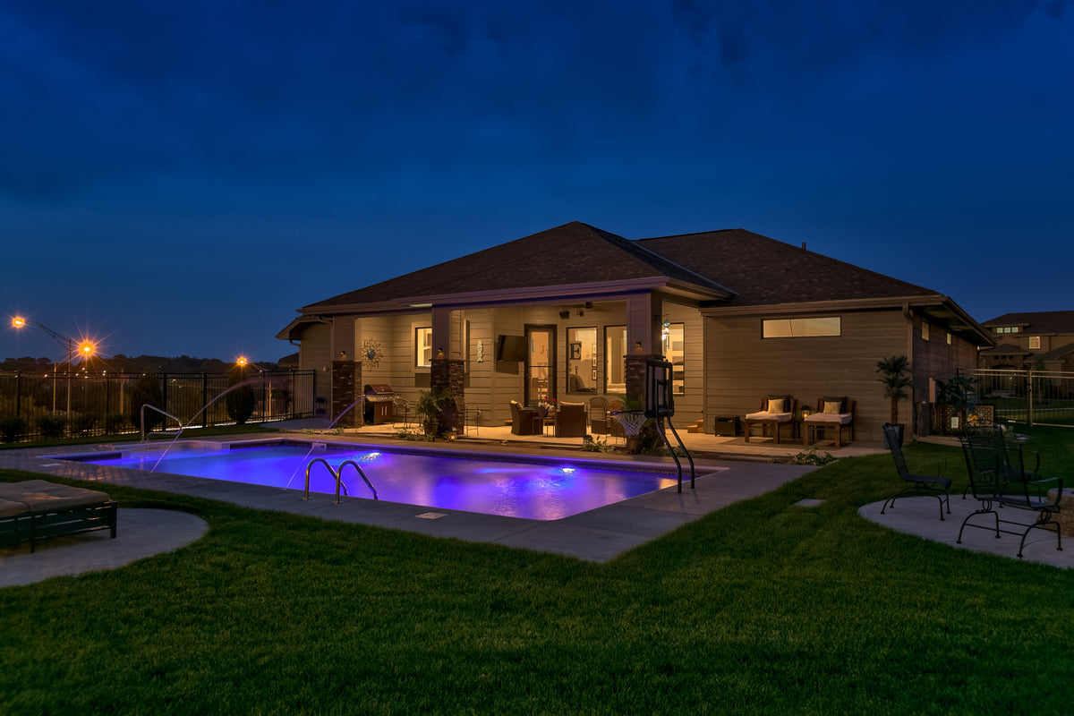 AB8066-A Contemporary House, 2 Bedrooms, 2 Bathrooms | Coconut Grove House Plan Exterior-4