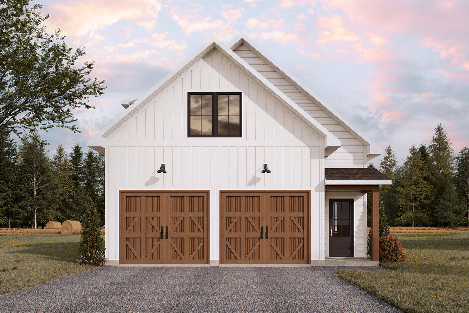 T8023-A Country Garage, 1 Half Bathroom | Crossroads 6978 Exterior