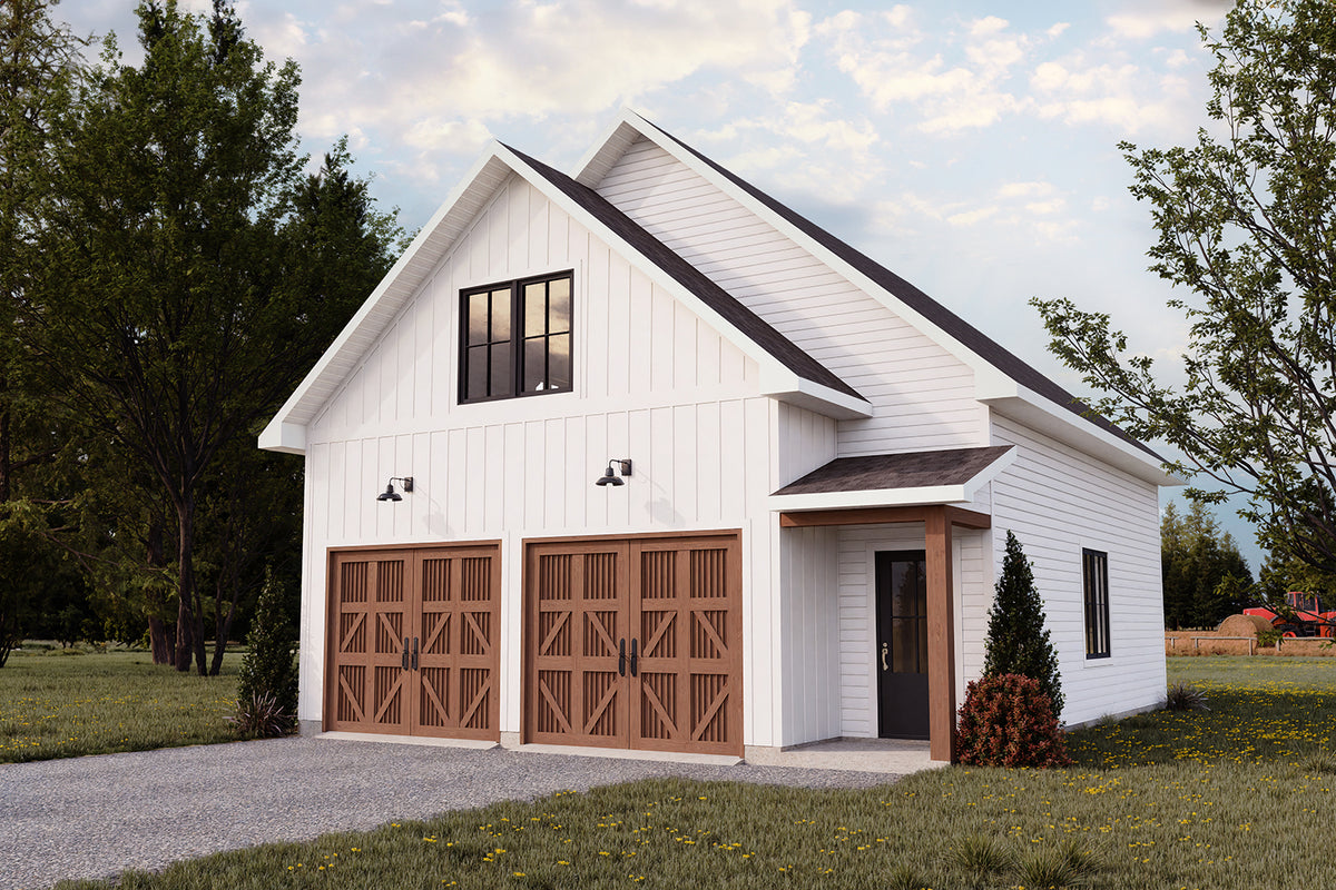 T8023-A Country Garage, 1 Half Bathroom | Crossroads 6978 Exterior-3