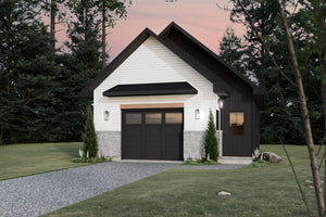 T8027-A Modern Farmhouse Garage, 1 Half Bathroom | Oak Haven 6979 Exterior