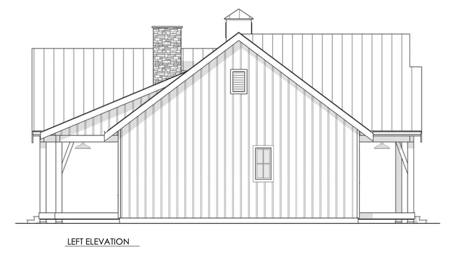 Cottonwood House Plan - Archival Designs House Plans