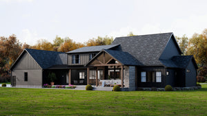 AJ7722-A Modern Farmhouse, 4 Bedrooms, 4 Bathrooms | Plan 1062 Exterior-6