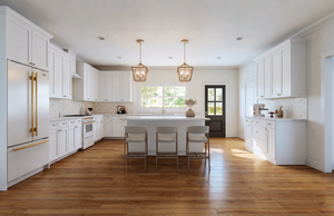 AN8152-A Ranch House Kitchen, 5 Bedrooms, 3.5 Bathrooms | Cassidy-6D House Plan 