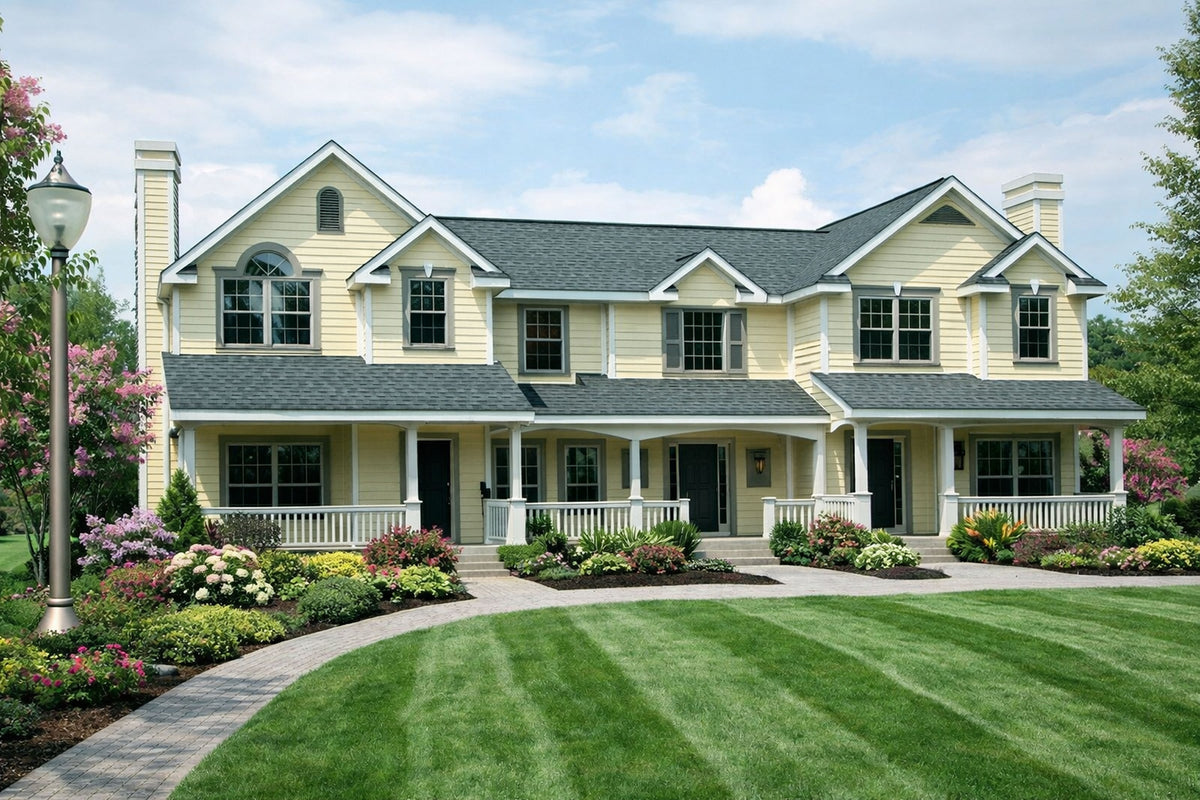 AB7952-A Colonial Triplex House, 9 Bedrooms, 6 Bathrooms, 3 Half Bathrooms | Hamden 7604 Exterior