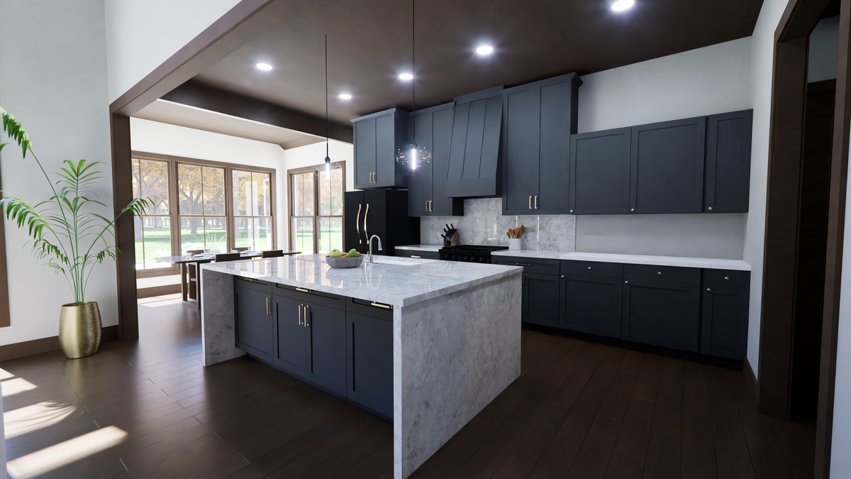 4-Bedroom House Plan with Loft, Bonus Room, and Basement