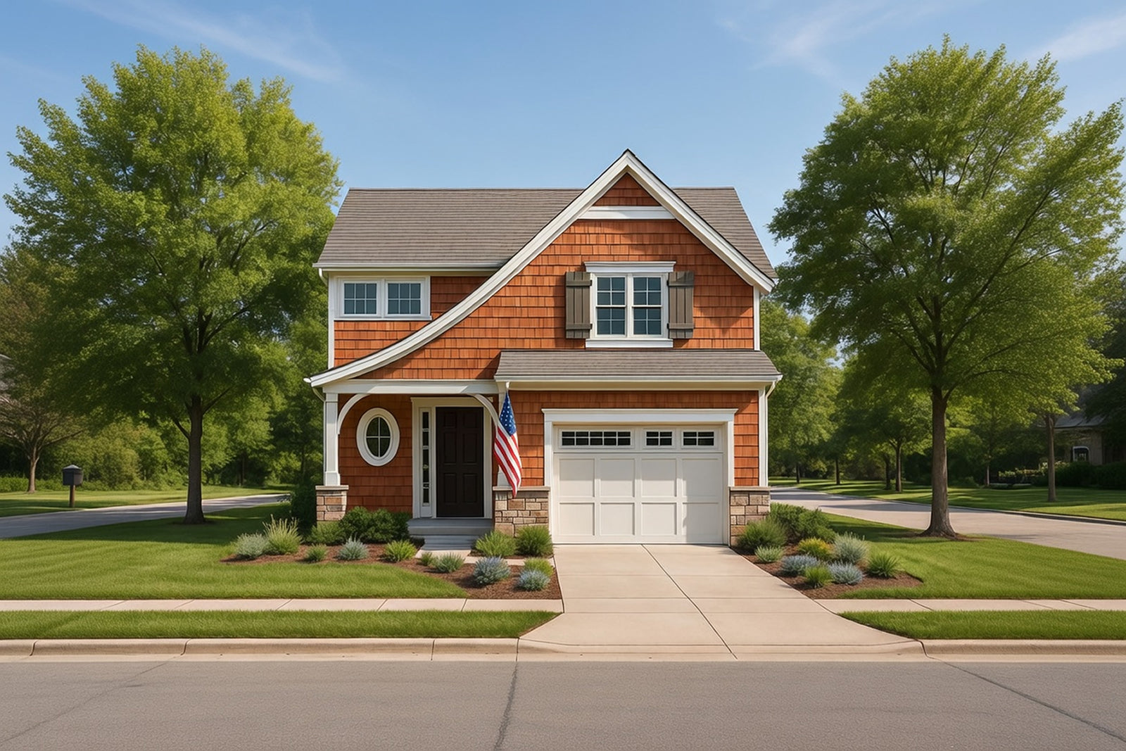 AB7954-A Craftsman House, 3 Bedrooms, 2.5 Bathrooms | Grosse Point 8616 Exterior