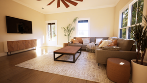 1,055 Sq Ft 2-Bedroom Cottage House Plan with Porches