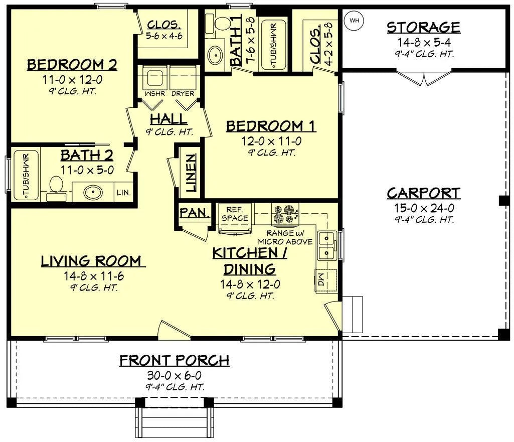 Hunter House Plan - Archival Designs House Plans