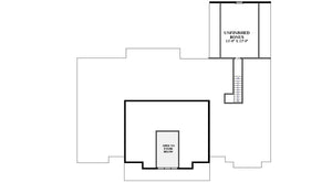 U7412-A 90425 House Bonus Room Floor Plan 4 Beds 2.5 Baths