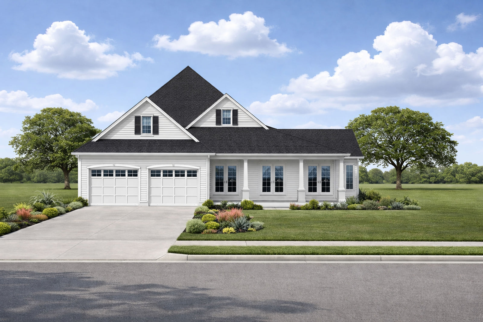 AB7767-A European House, 4 Bedrooms, 2 Bathrooms | Longworth Estate Exterior