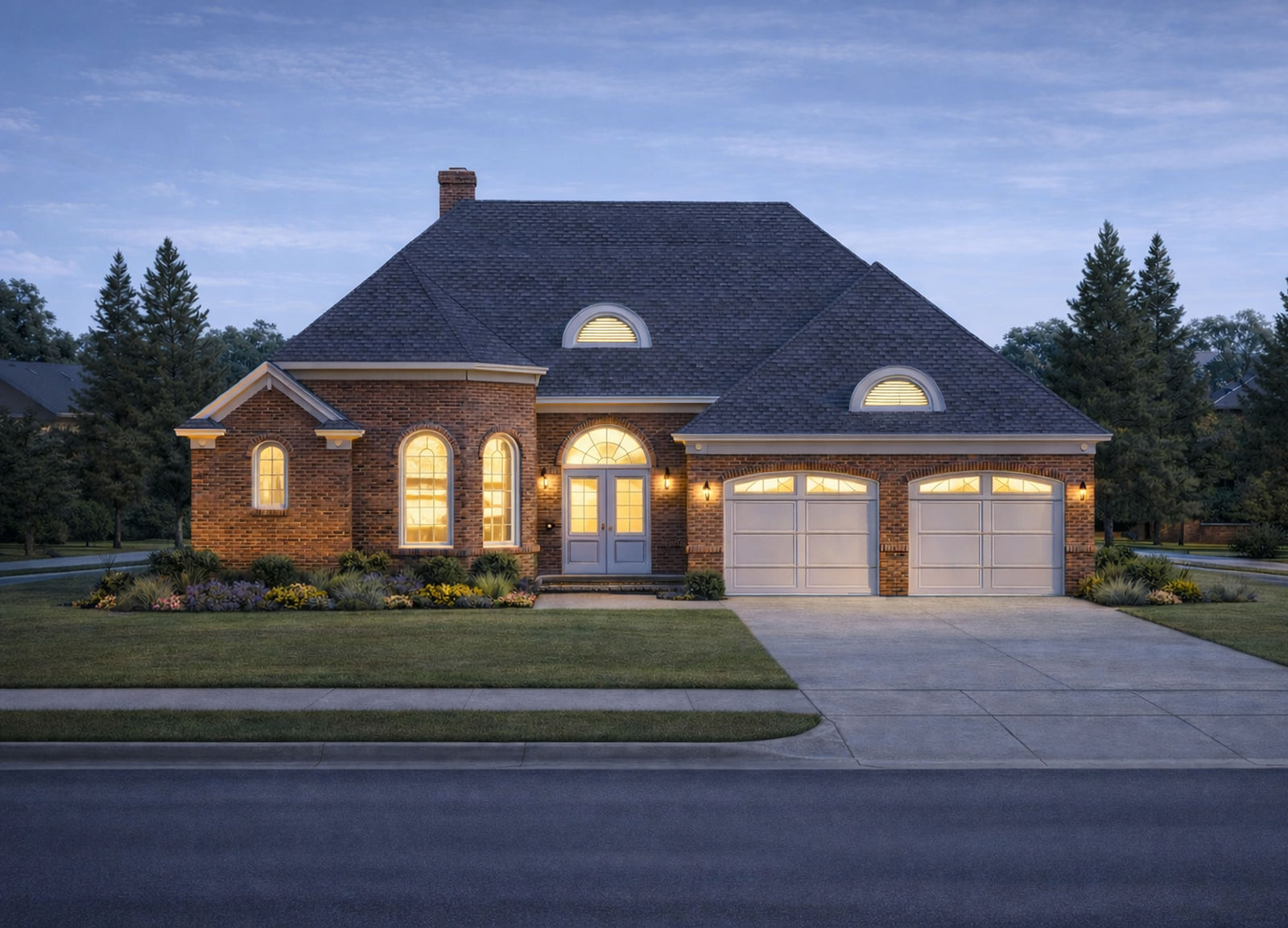 AB7768-A European House, 2 Bedrooms, 2 Bathrooms | Lamar Court Exterior-2