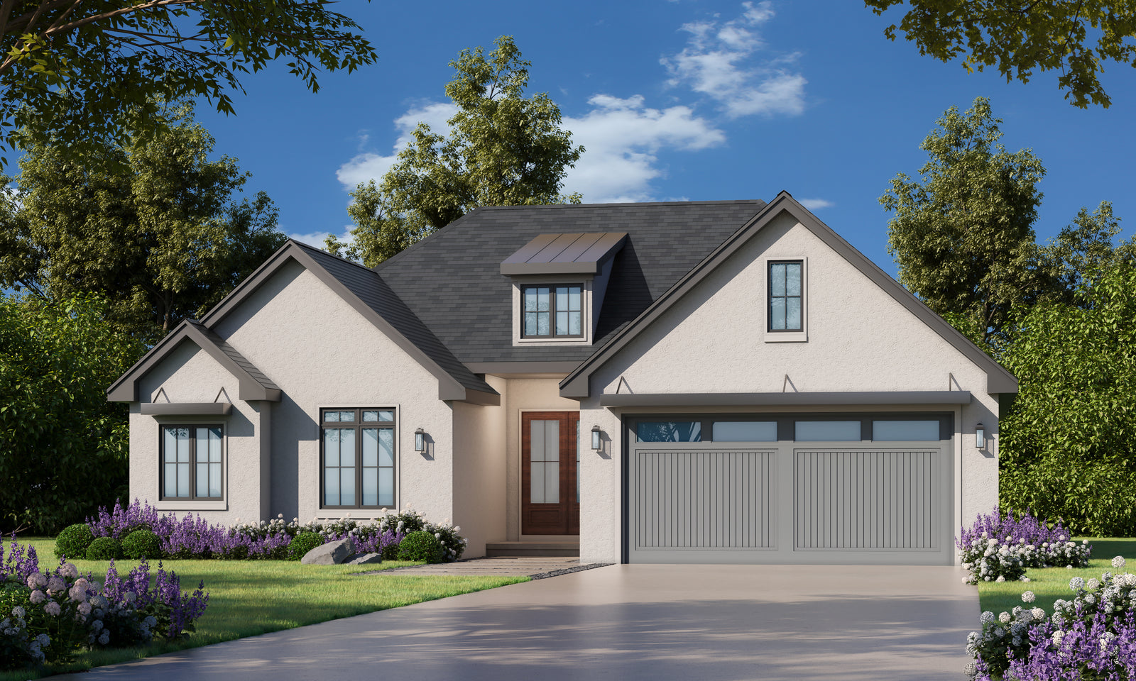 AB7950-A Contemporary House, 2 Bedrooms, 2 Bathrooms | Mandolin Place 9337 Exterior
