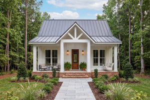 H8053-A Southern Farmhouse, 2 Bedrooms, 1 Bathroom | Sansberry House Exterior-2