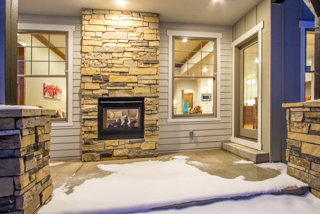 I7966-A Craftsman Ranch House Porch, 3 Bedrooms, 2.5 Bathrooms | The Hudson 3655 