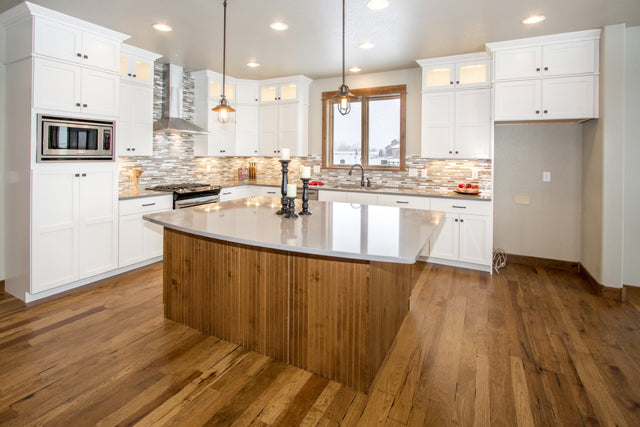 I7966-A Craftsman Ranch House Kitchen, 3 Bedrooms, 2.5 Bathrooms | The Hudson 3655 
