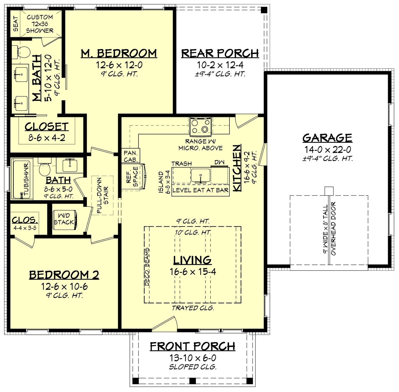 Edgefield House Plan - Archival Designs House Plans