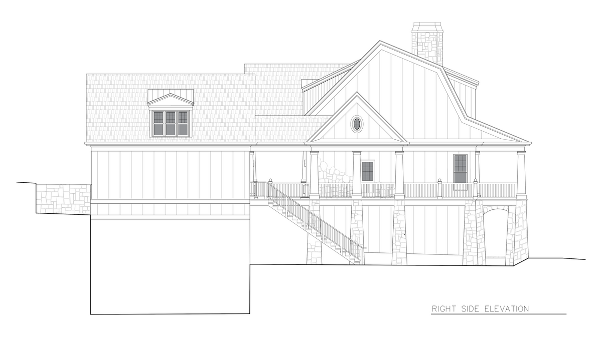 Spacious 4-Bedroom Home Plan with Bonus Room and Walkout Basement