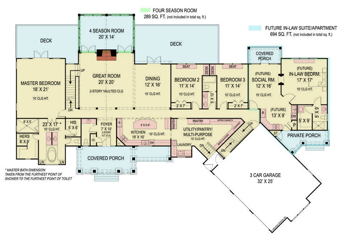 Pepperwood House Plan - Archival Designs House Plans