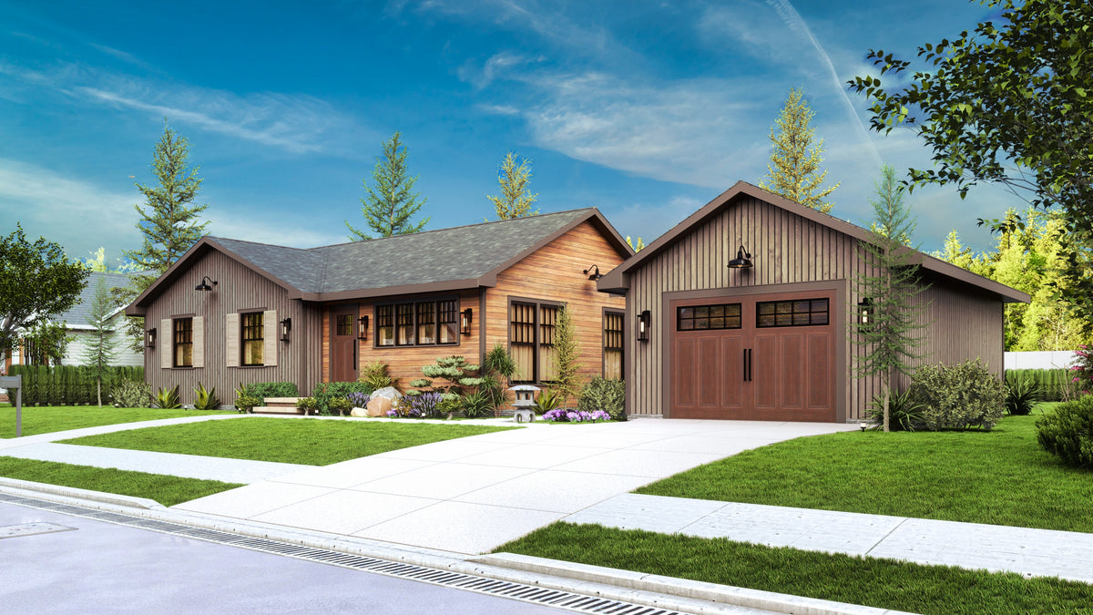 A7388-A Finland House Plan Front Exterior-10