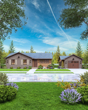 A7388-A Finland House Plan Front Exterior-3