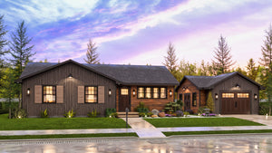 A7388-A Finland House Plan Front Exterior-4