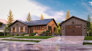 A7388-A Finland House Plan Front Exterior-8