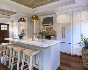 A7464-A Finland 7 House Plan, Traditional Style House Plan-Kitchen Interior 