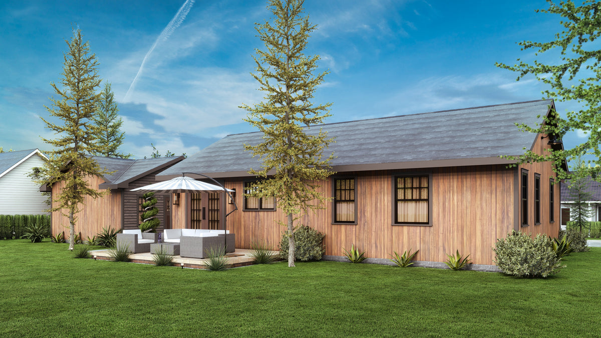 A7464-A Traditional Style Finland 7 House Plan Front Exterior-2