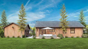 A7464-A Traditional Style Finland 7 House Plan Front Exterior-4